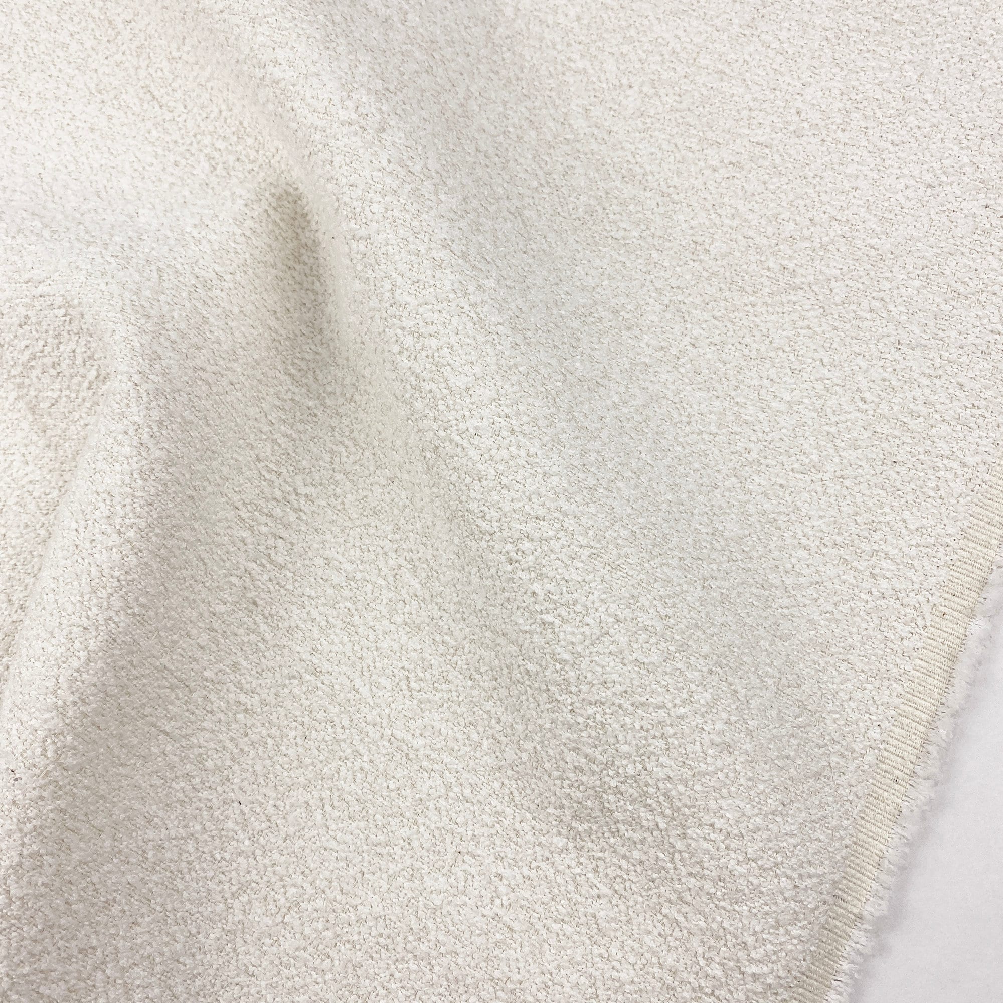 White Boucle Upholstery Fabric Textured Bouclé Home Textile Etsy UK