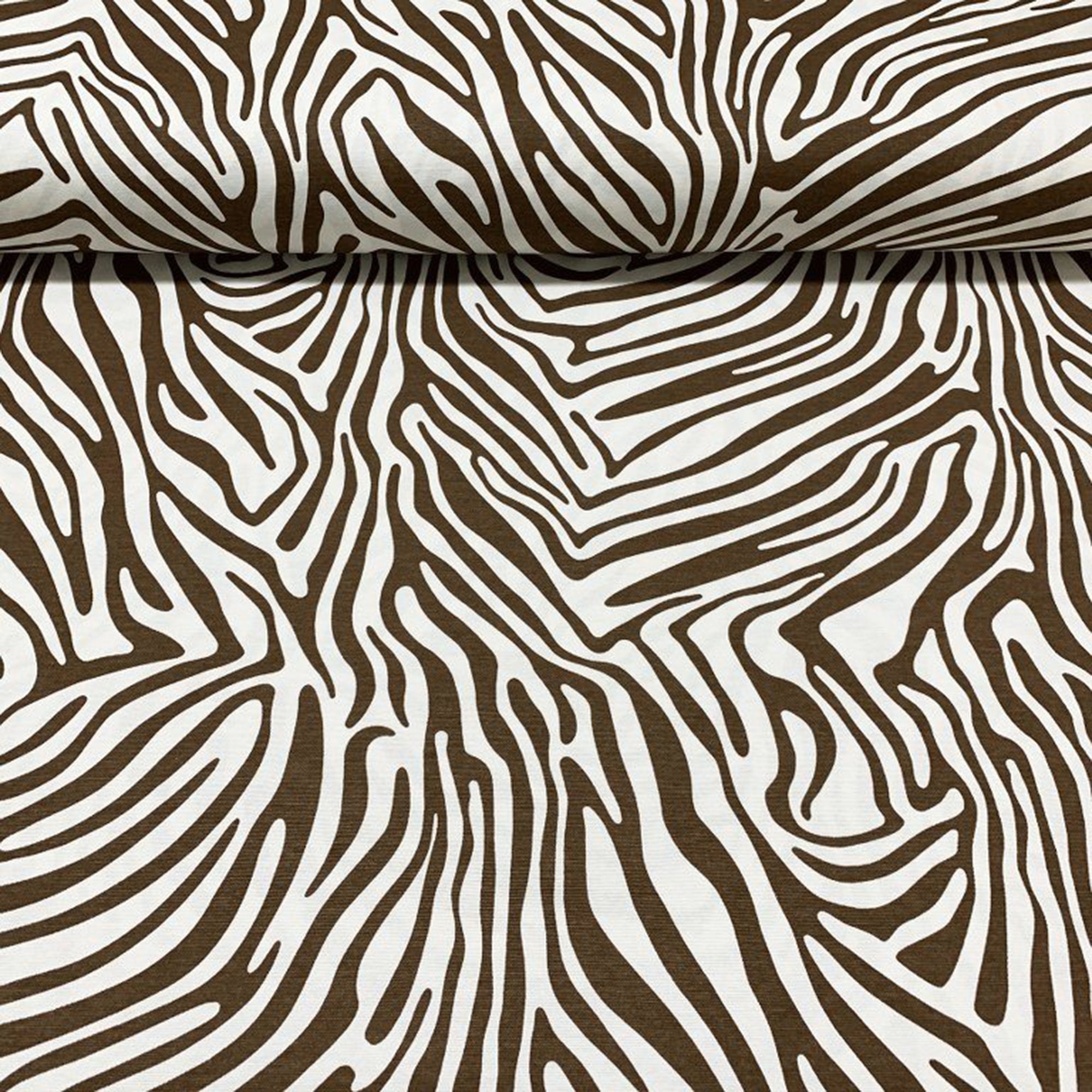 Zebra Canvas Fabrics by the Yard Animal Print Water Resistant Etsy
