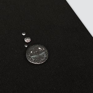 Black Duck Canvas Fabric, Water Repellent Cotton Outdoor Material, Home Decor Curtain Furniture Chair Sofa Upholstery Fabric by the Yard