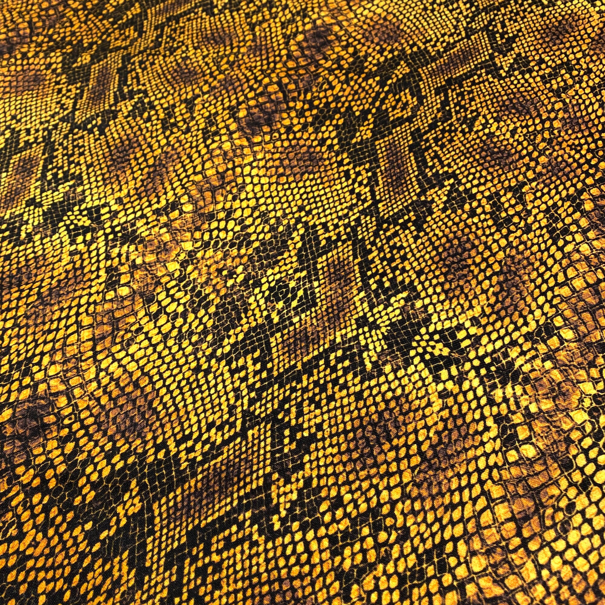 Snake Skin Fabric Python Wild Snake Animal Print Upholstery - Etsy