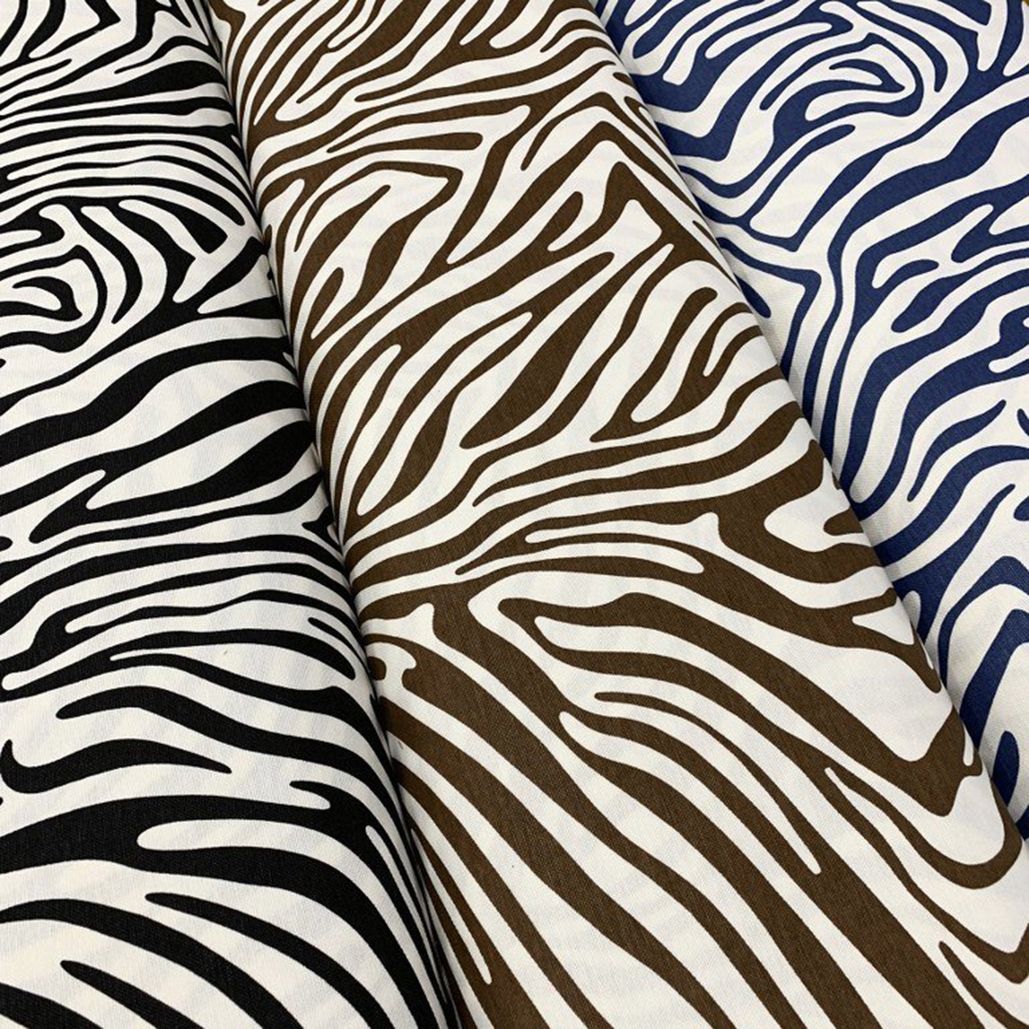 Cute Round Table Zebra Print Upholstery Fabric Ideas