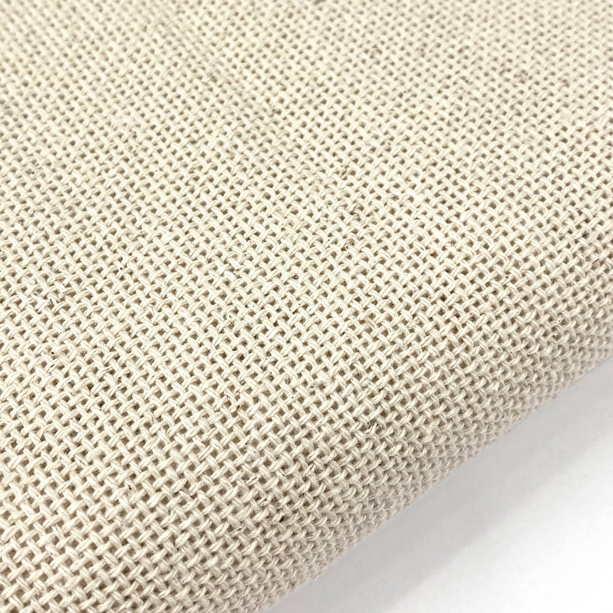 モンクスクロス タフティング生地 86インチ幅 天然コットン ラグクロス