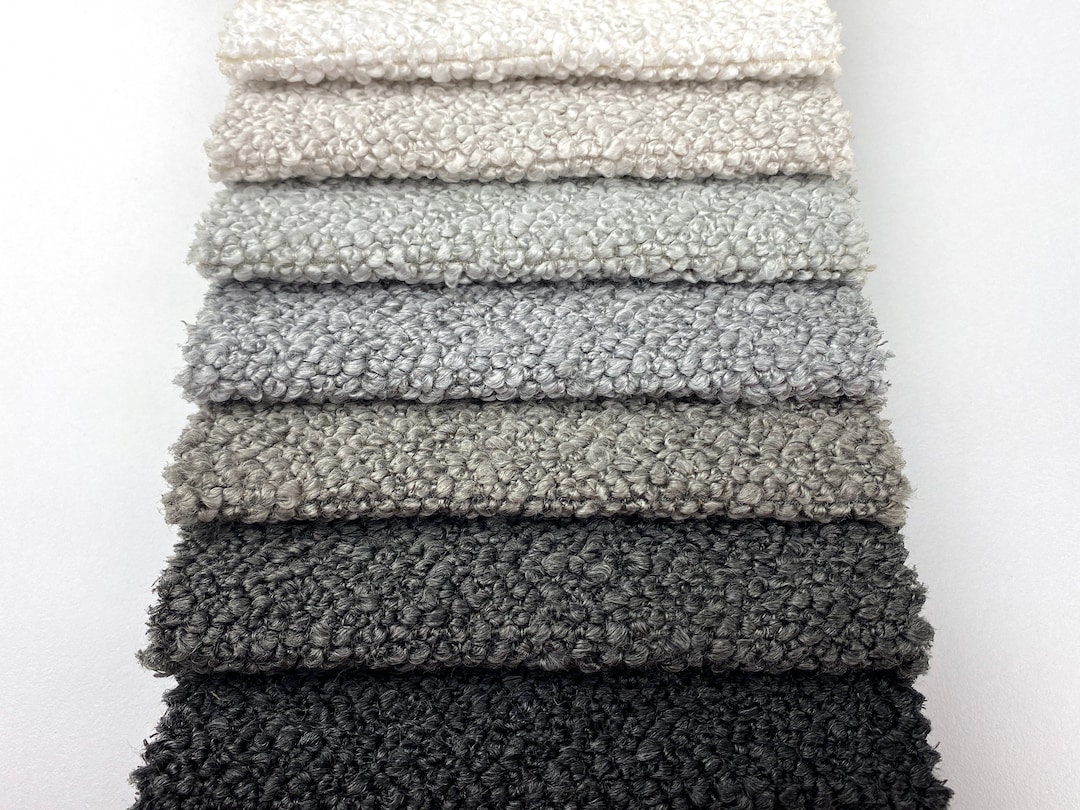 Boucle Upholstery Fabrics Ultra Heavy Bouclé Material Home Decor