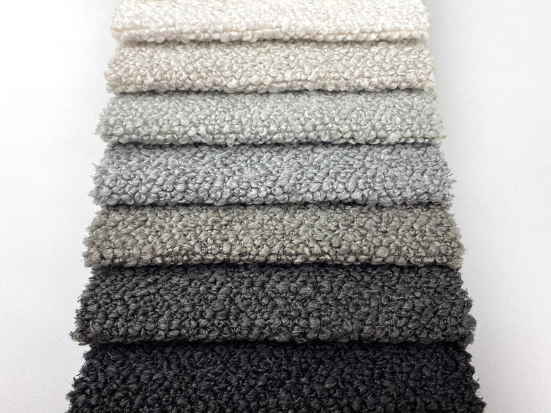 Boucle Upholstery Fabrics Ultra Heavy Bouclé Material Home Etsy Australia