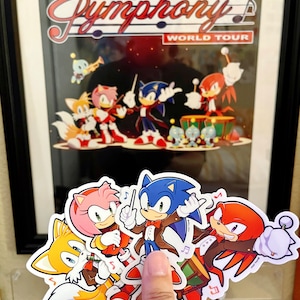 Sonic Symphony Stickers