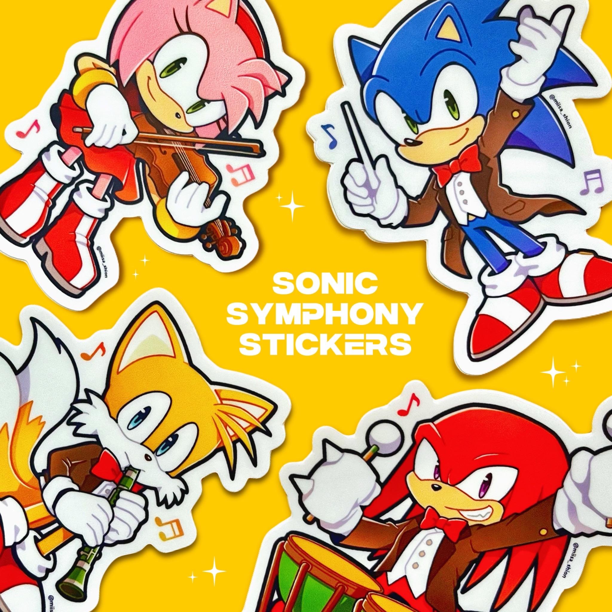 Sonic Symphony Stickers - Etsy