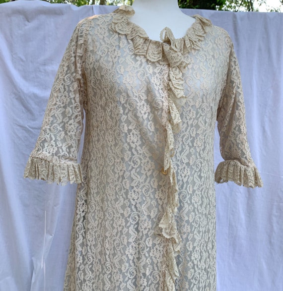 60s lace dress
