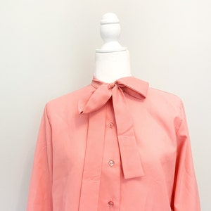 1960s Bow Blouse