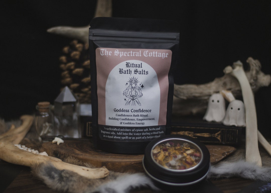 Goddess Confidence Ritual Bath Salts Self-love Confidence Boosting - Etsy