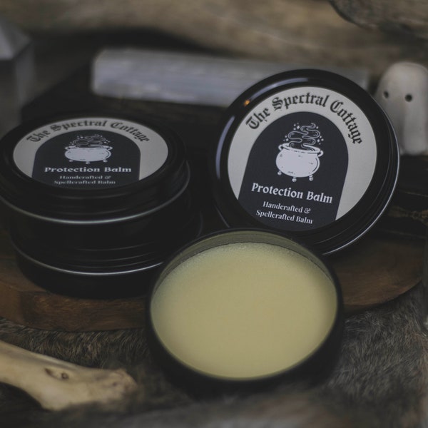Protection Spell Balm | Witches Protection | Handcrafted | Witchcraft Tools