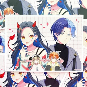 Project Sekai Colorful Stage! Vivid BAD SQUAD Colorful Festival A4 Size Poster Print