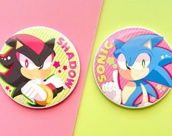 Sonic the Hedgehog Jumbo Buttons