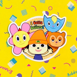 Parappa und Freunde Sticker