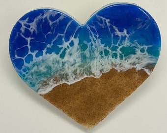 Resin Ocean Waves Wall Art