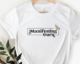 Manifesting t-shirt, Women's Spiritual Tee, Ladies shirt, Boho shirt, Spiritual shirt, Teen shirt, Inspirational Shirt, Gift for her, Yoga