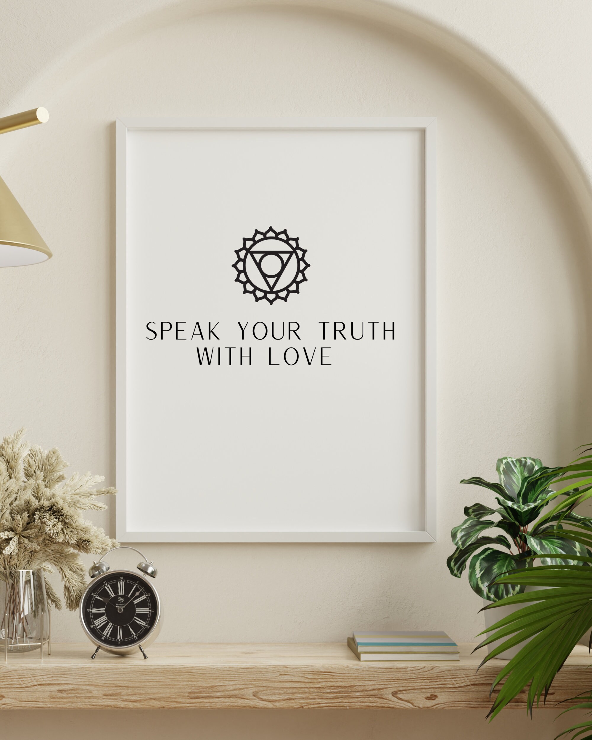 Speak Your Truth With Love Digital Download Print, Art, Wall Decor ...