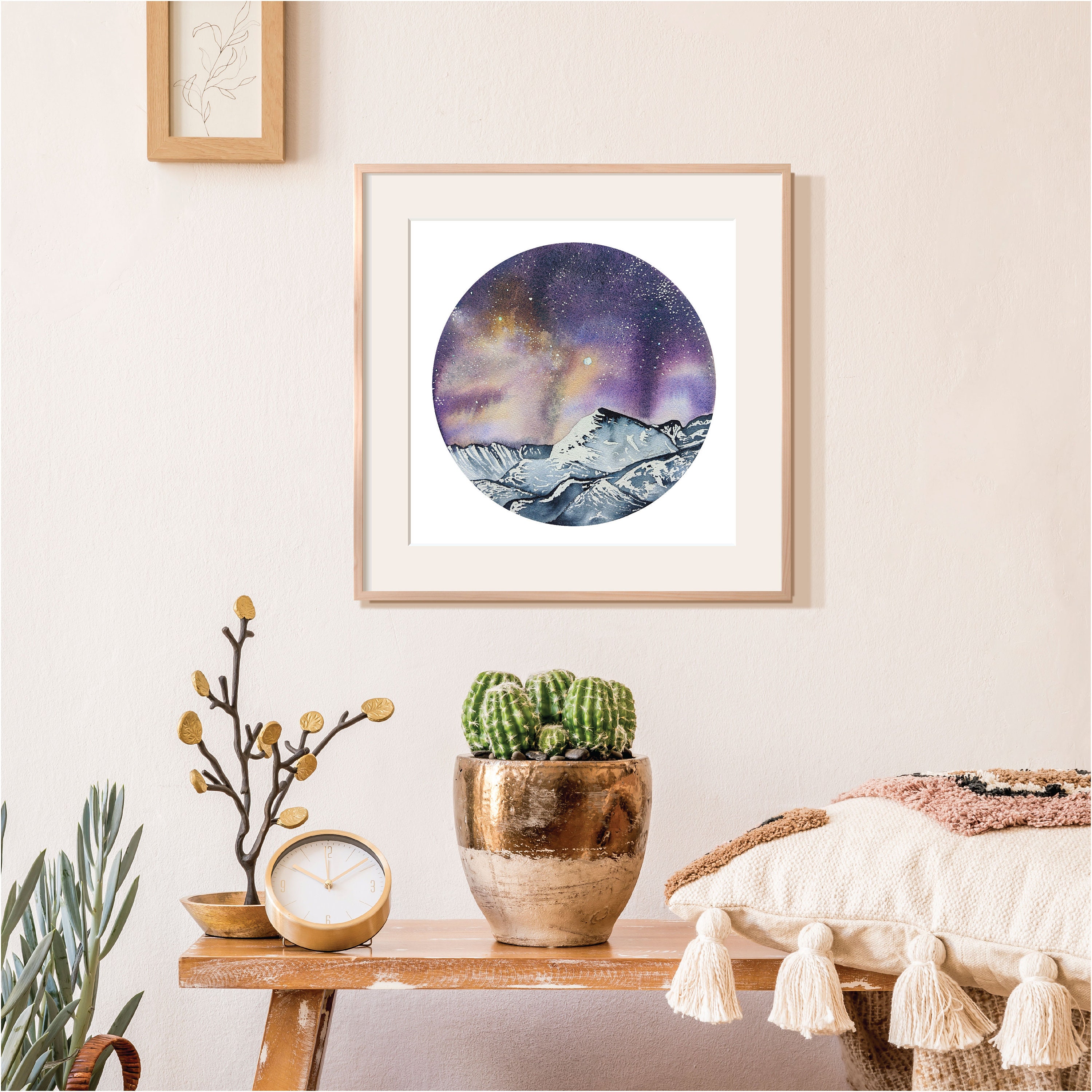 Watercolor North Light Art Print Watercolor Artwork Etsy