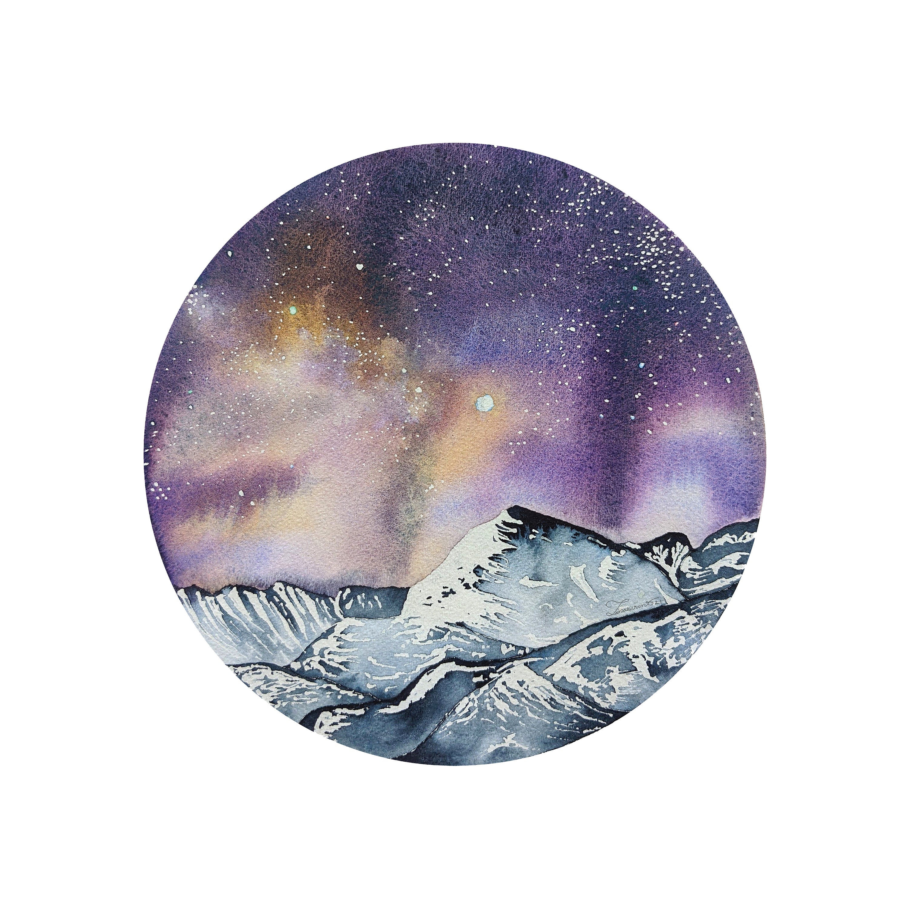 Watercolor North Light Art Print Watercolor Artwork Etsy