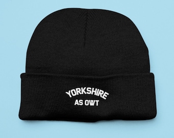 Yorkshire Beanie Hat 'Yorkshire As Owt'