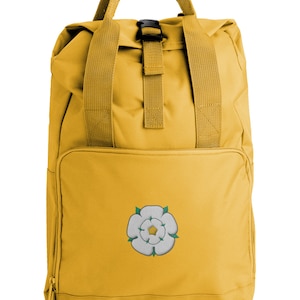 Yorkshire Rose Backpack Embroidered