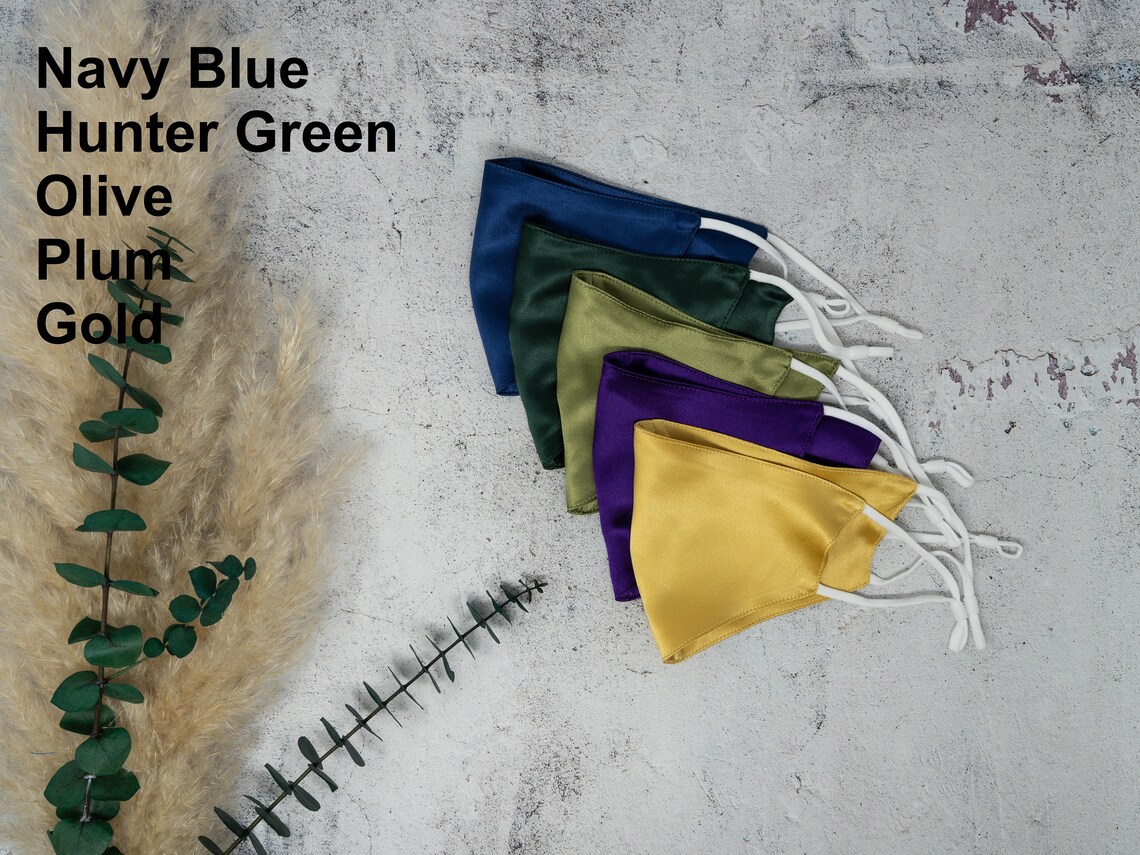 100 Mulberry Silk Face Masks Mulberry Silk Face Mask Etsy