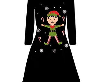 elf swing dress