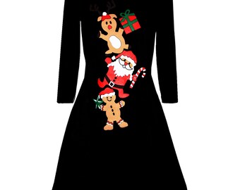 womens gingerbread dress