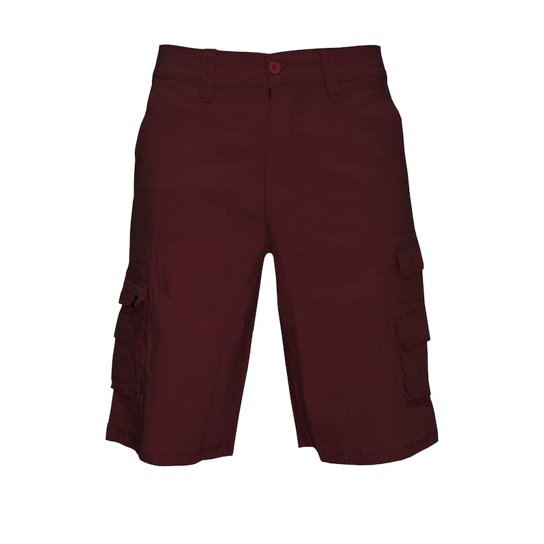 Airwalk Mens Combat Knee Length Summer Pants Zip Up Double Pocket Cargo Shorts