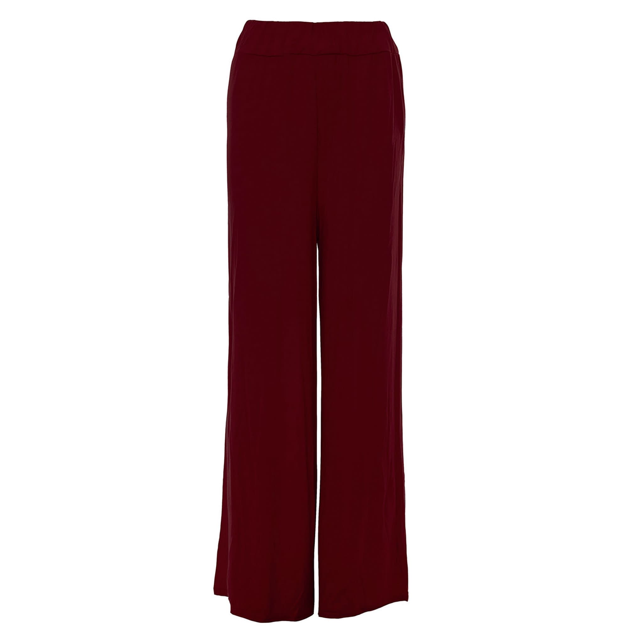 TOPSHOP Wide Leg Palazzo Trousers In Red - Foto 6