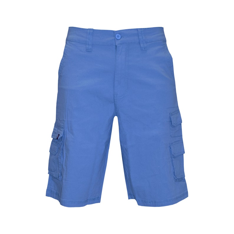 Airwalk Mens Combat Knee Length Summer Pants Zip Up Double Pocket Cargo Shorts
