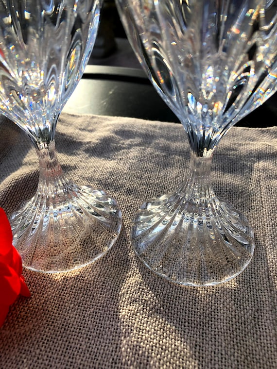 Mikasa top wine goblets