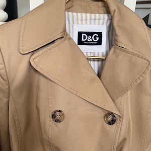 Dolce Gabbana Trench - Etsy