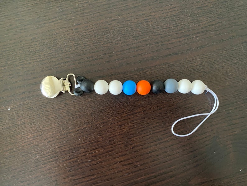 Goofy Silicone Beads Mickey and Friends Pacifier Clip Baby Shower Gifts Disney Baby Donald Minnie Mickey Teething