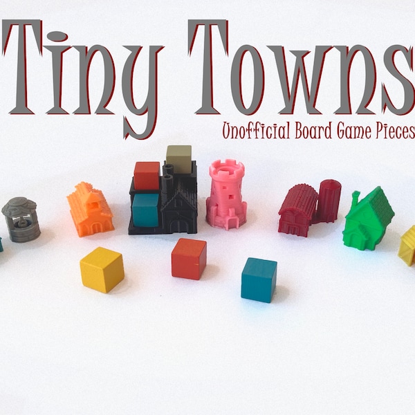 Tiny Towns - Unofficial Building Upgrade Kit