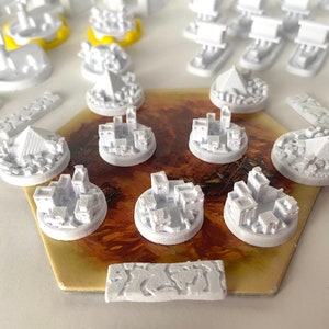 Settlers - Custom Pieces (Ancient Egyptian Set)