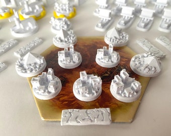 Settlers - Custom Pieces (Ancient Egyptian Set)