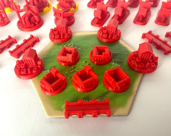 Settlers - Custom Pieces (Ancient Roman Set)