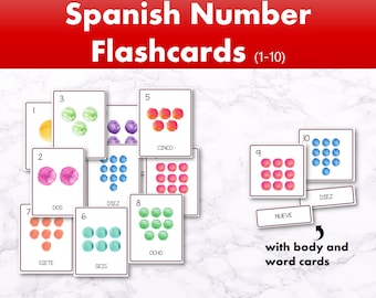 Carte spagnole in 3 parti, flashcard Montessori spagnolo, Impara lo spagnolo, Scuola domiciliare di spagnolo, Materiale didattico spagnolo, Scuola materna spagnola