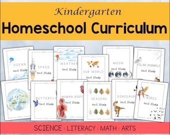 Kindergarten Homeschool Curriculum First Grade Homeschool Science Unit Study Kindergarten Lesson Plan Nature Curriculum Preschool Activity