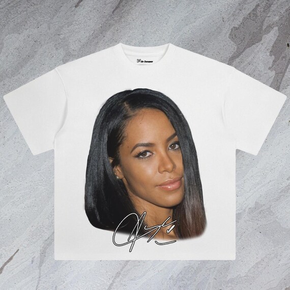 Aaliyah Big Head Tee - Etsy