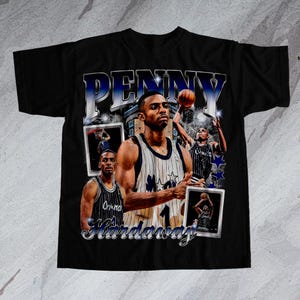 T-shirt Vintage Orlando Magic Années 90 – Anfernee Hardaway – Taille XL (18-20) – Pro Player – Bon état
