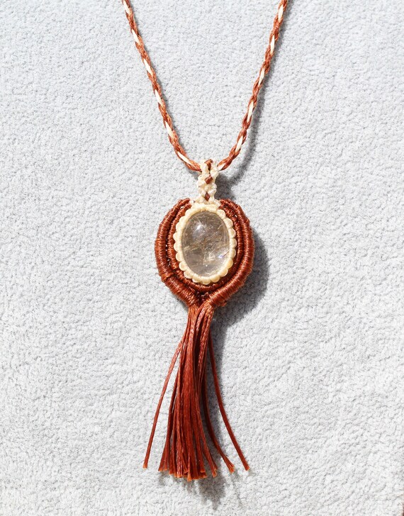 Macrame 2024 necklace paparazzi