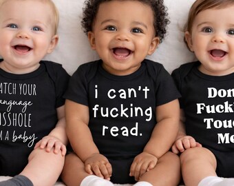 Sarcastic Baby Bodysuit Bundle- Hilarious Baby Shower Gift