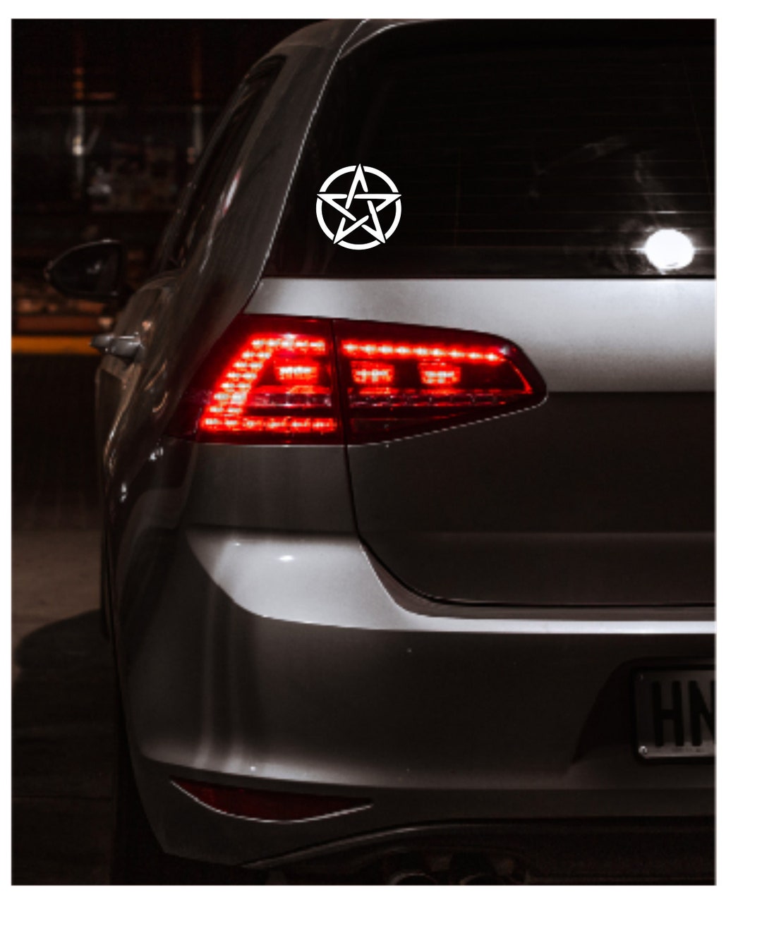 Celtic Pentagram Vinyl Sticker - Pagan Symbol Decal For Cars & Windows