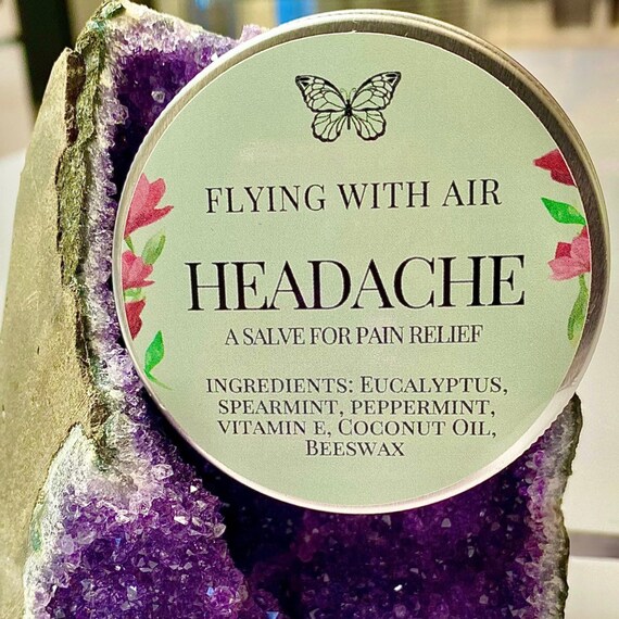 Herbal Headache Relief Salve Etsy