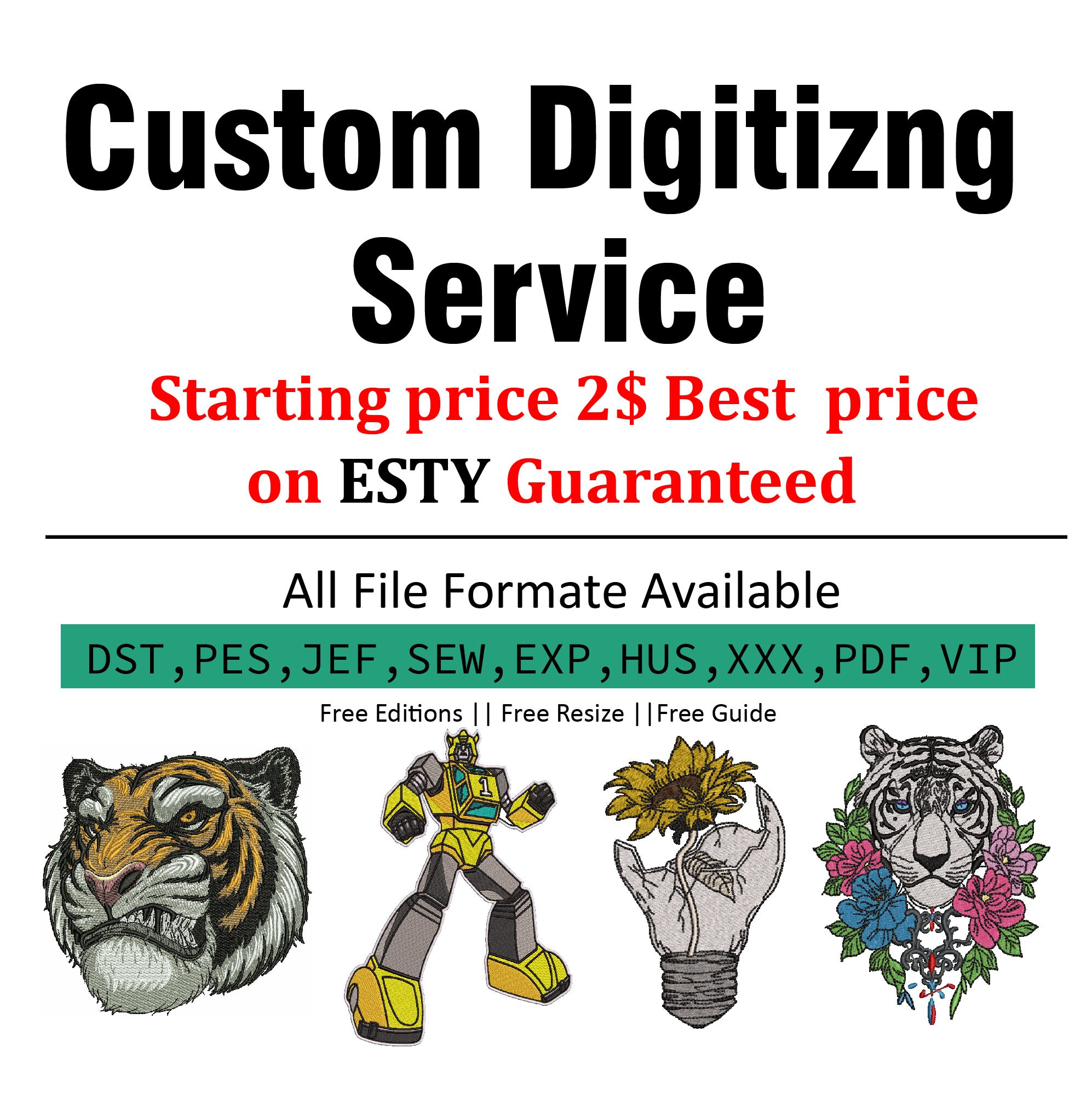 Custom Embroidery Digitizing, Logo Digitizing, Embroidery Digitizing ...