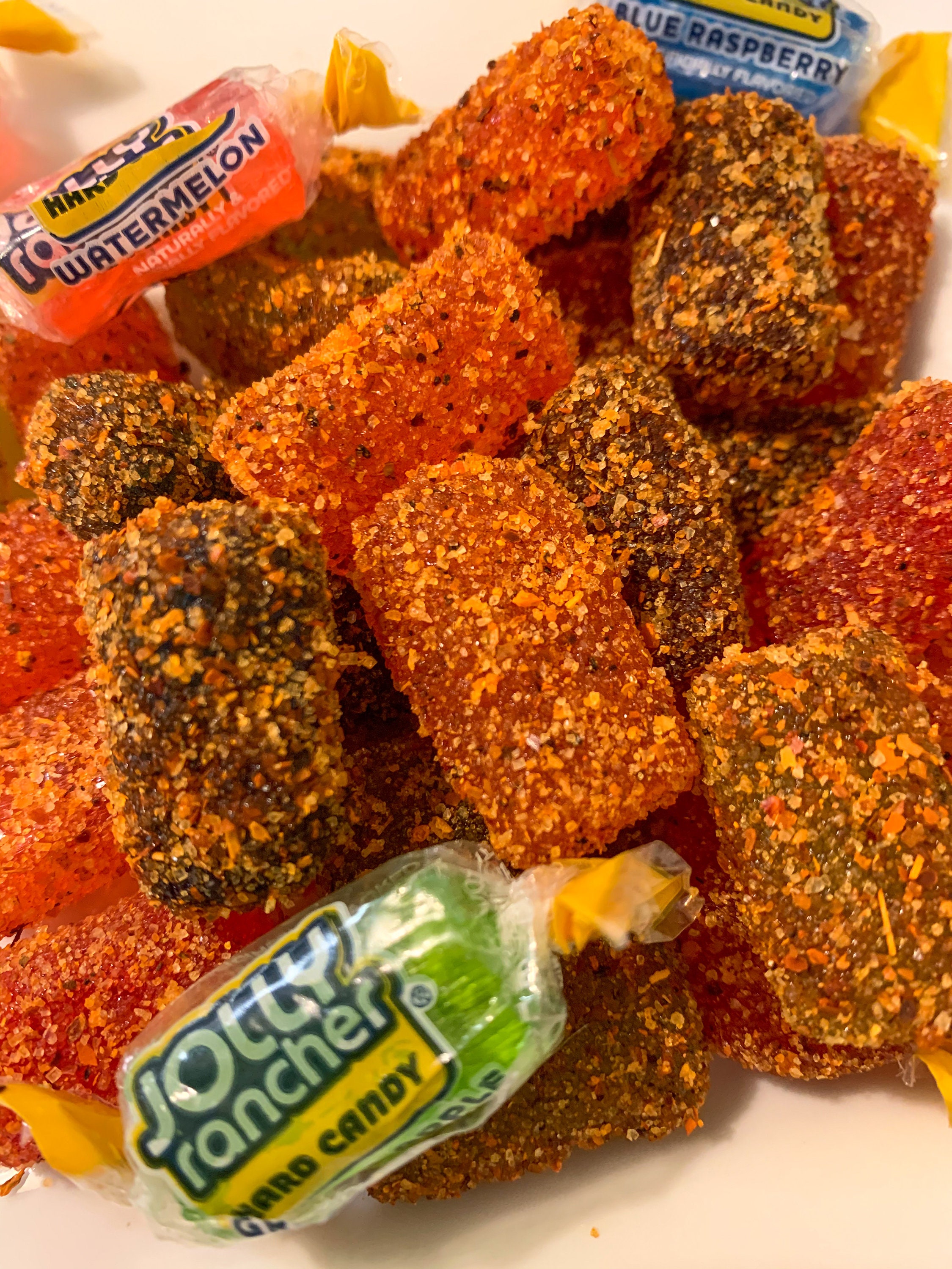 Hard Jolly Ranchers Spicy Candy // Dulces Enchilados Etsy