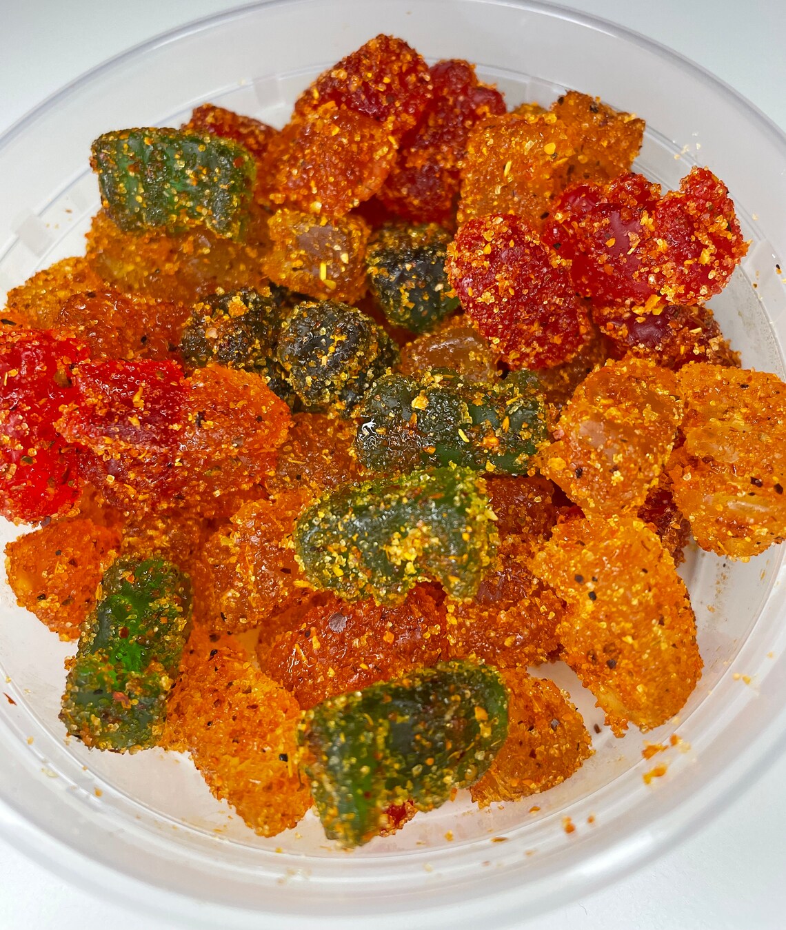 Gummy Bear Enchilados // Spicy Chamoy Gummy Bear Candy // Etsy