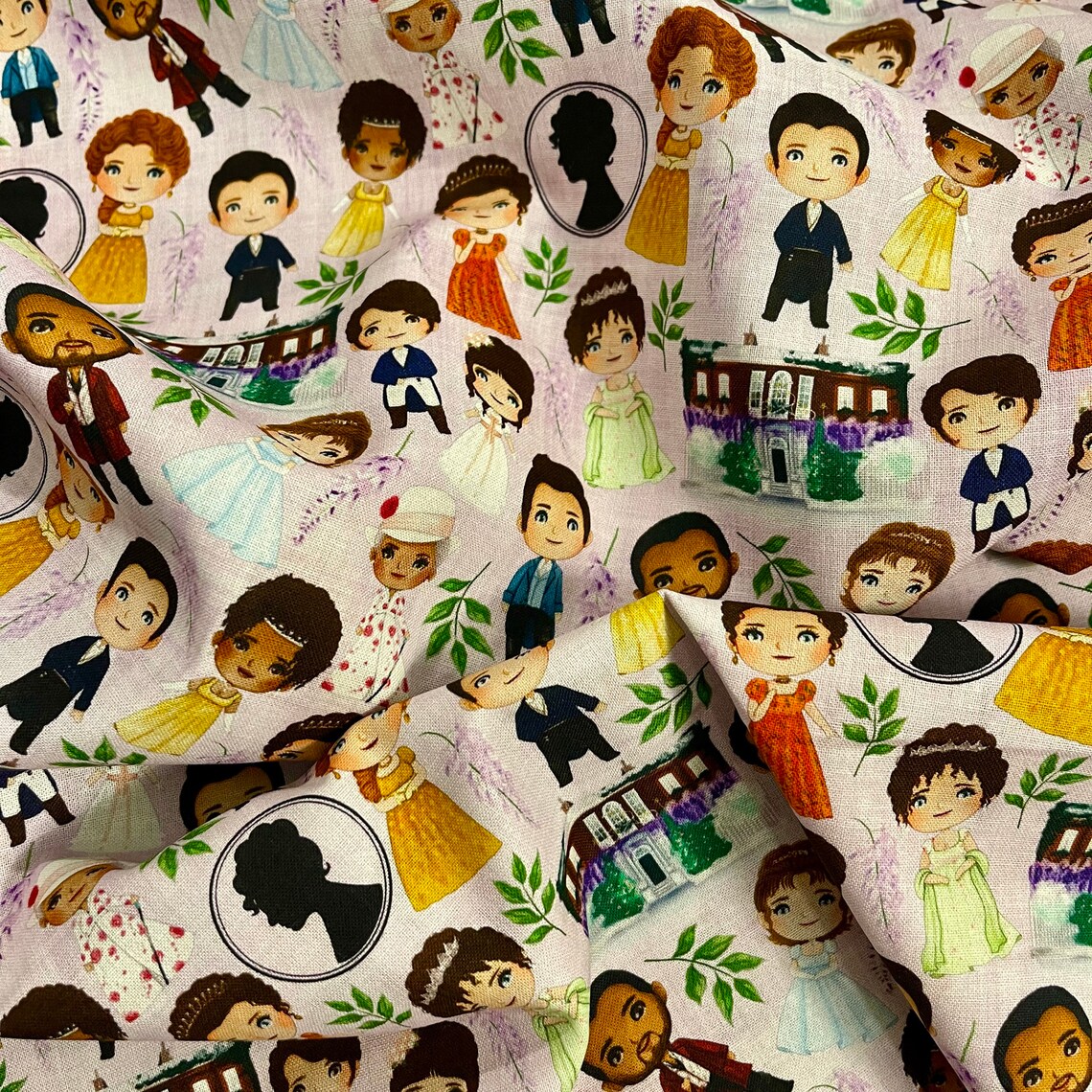 IN STOCK Bridgerton 100 Cotton Woven Fabric Etsy