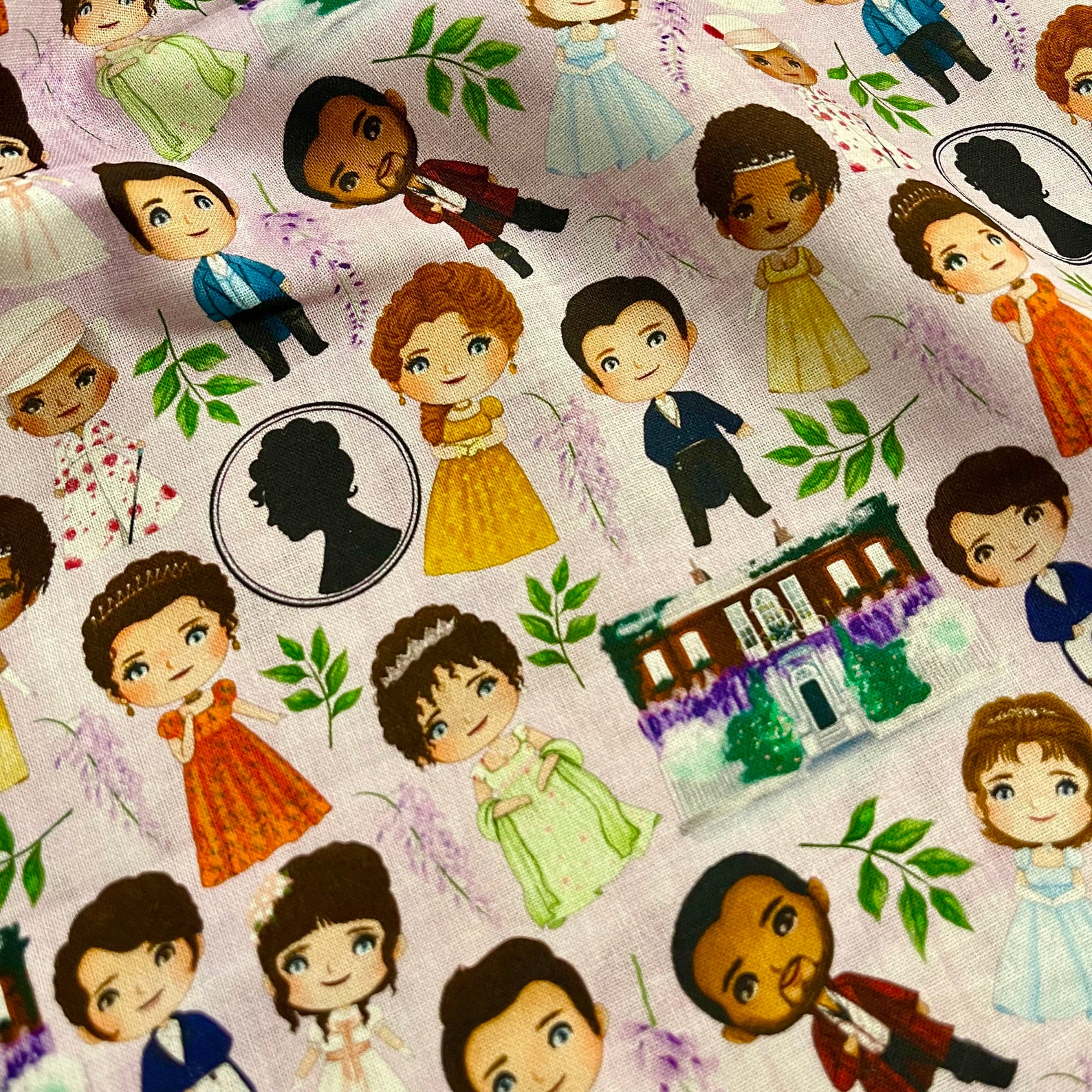 IN STOCK Bridgerton 100 Cotton Woven Fabric Etsy